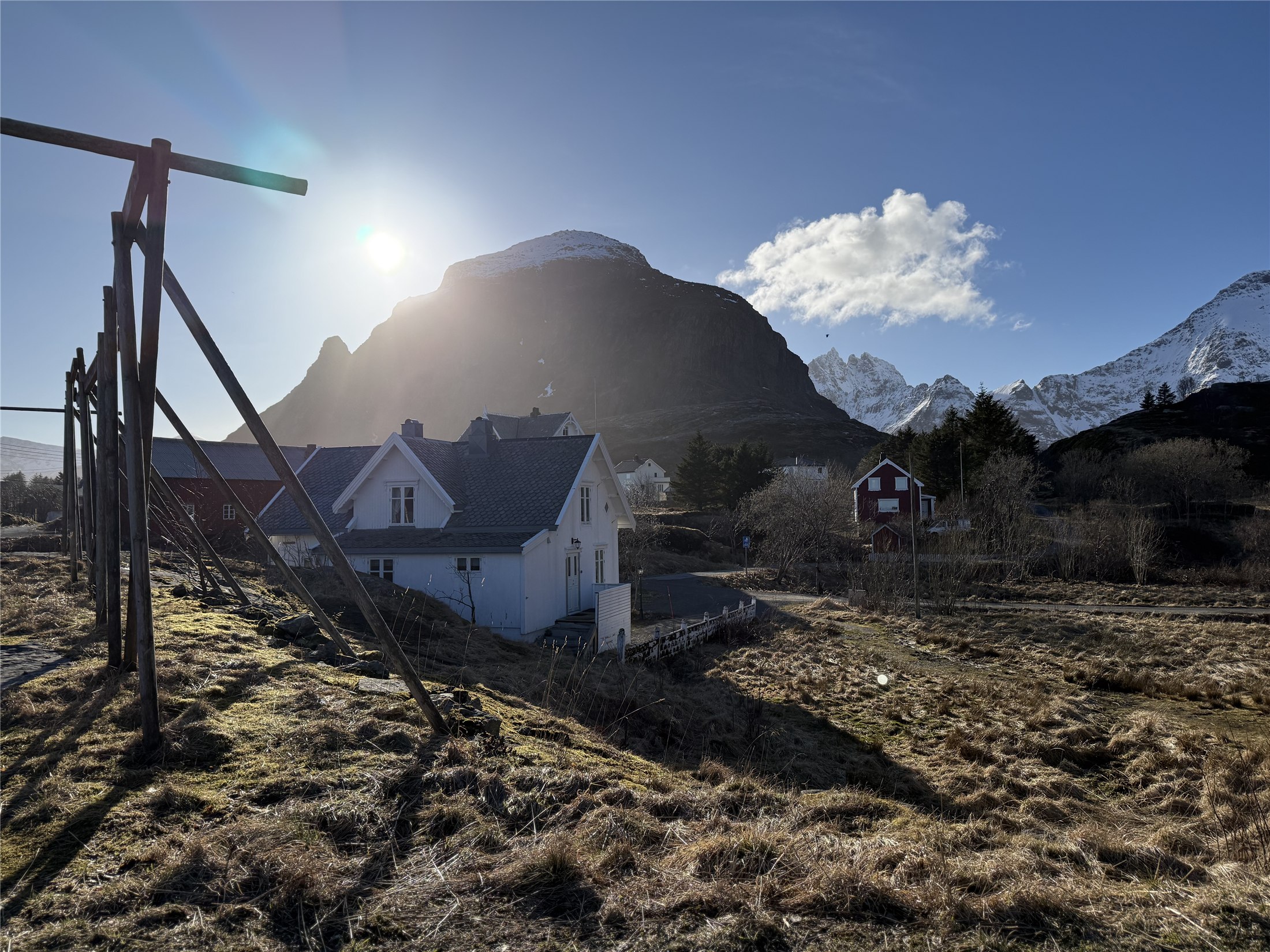 Mountains above Å in Lofoten