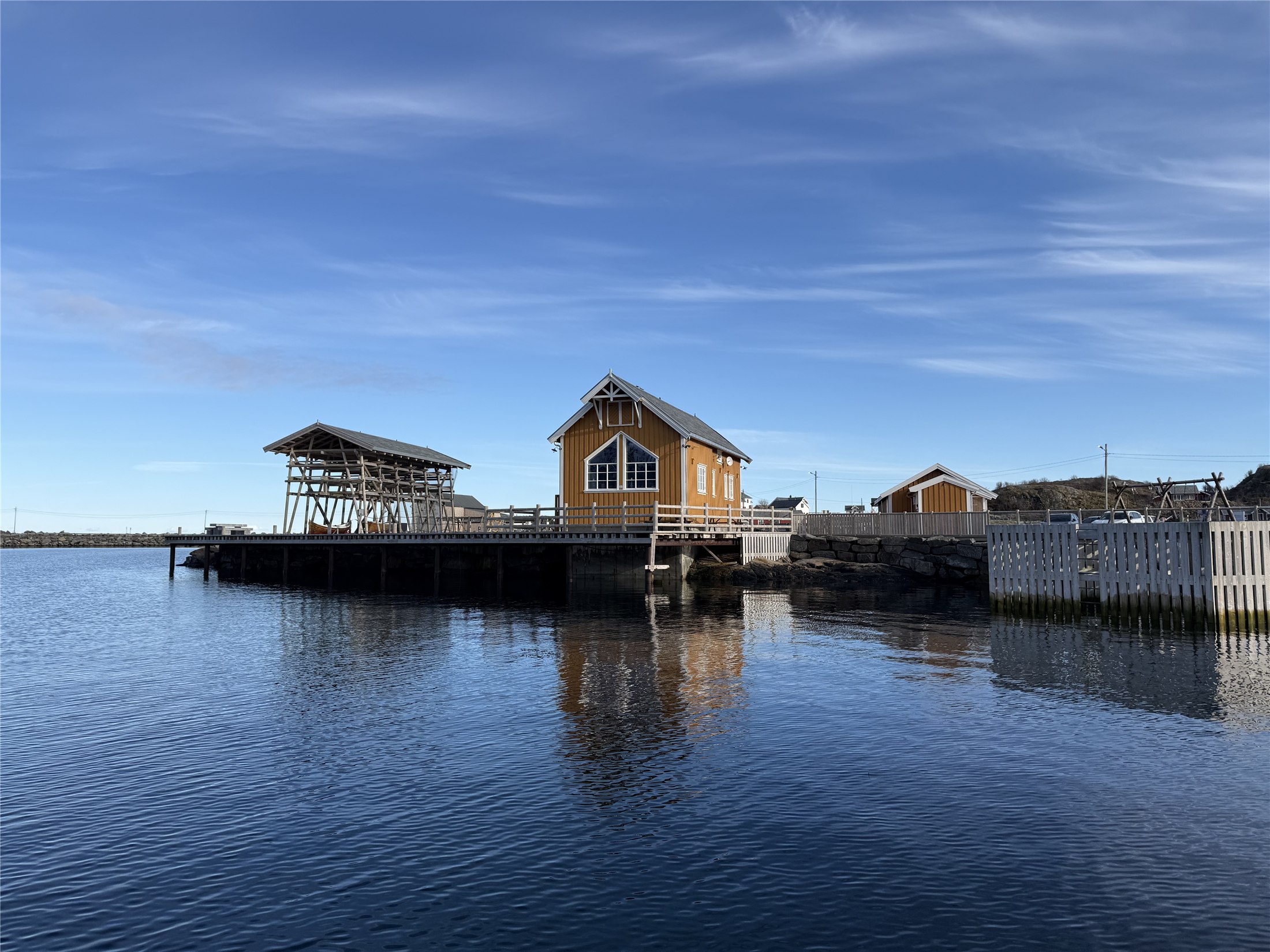 Waterfront at Anita's in Lofoten