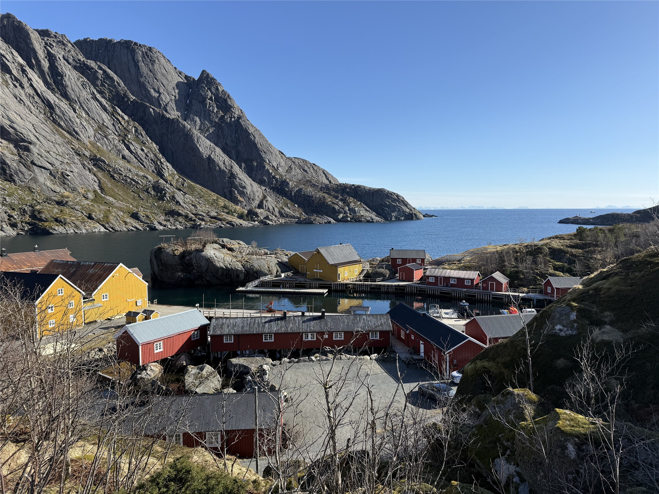 Harbor at Nusfjord in Lofoten